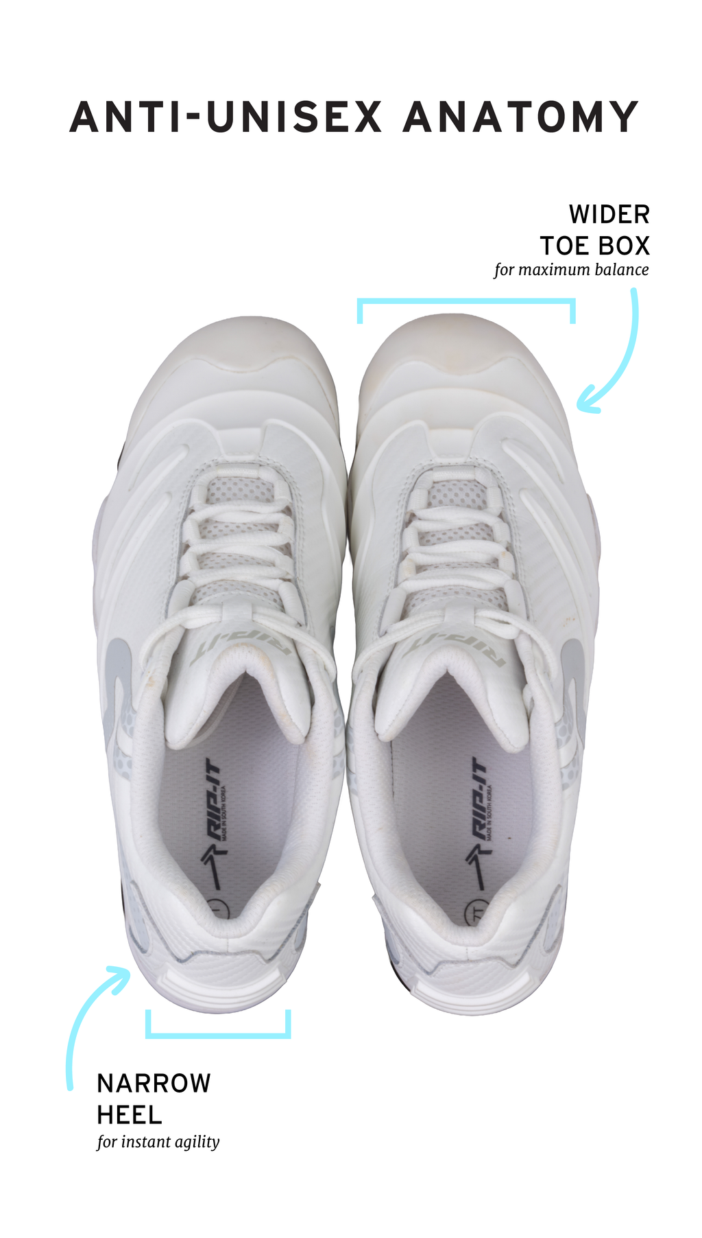 Ringor Pro 2 Metal Softball Cleat for Women